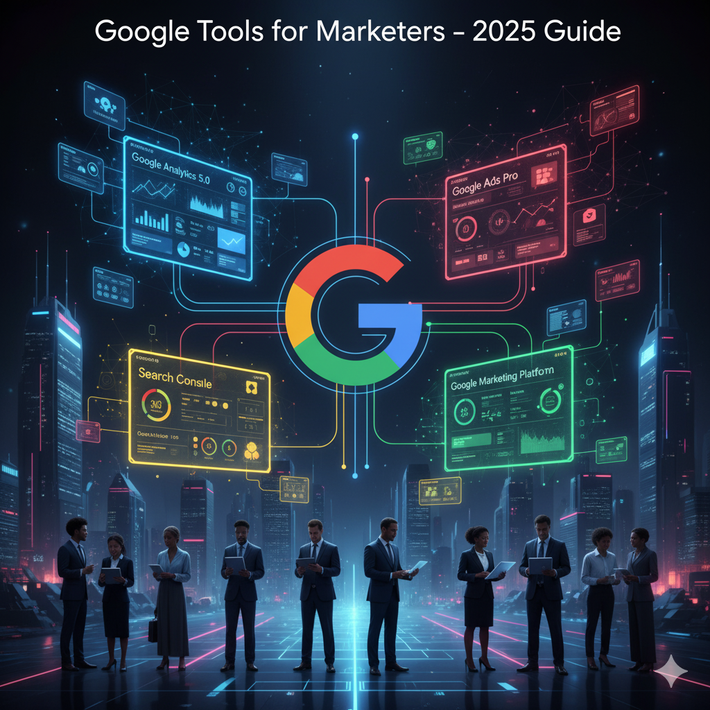 Google Tools for Marketers – 2025 Guide
