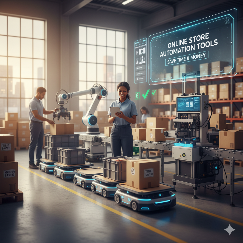 Online Store Automation Tools That Save Time & Money