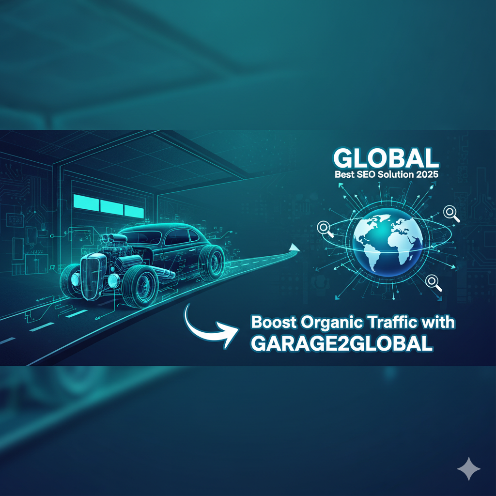 Boost Organic Traffic with Garage2Global | Best SEO Solution 2025