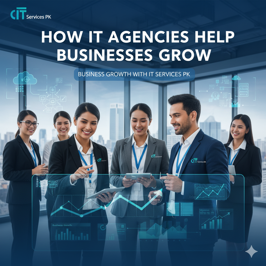 How IT Agencies Help Businesses Grow | Business Growth with IT Services PK