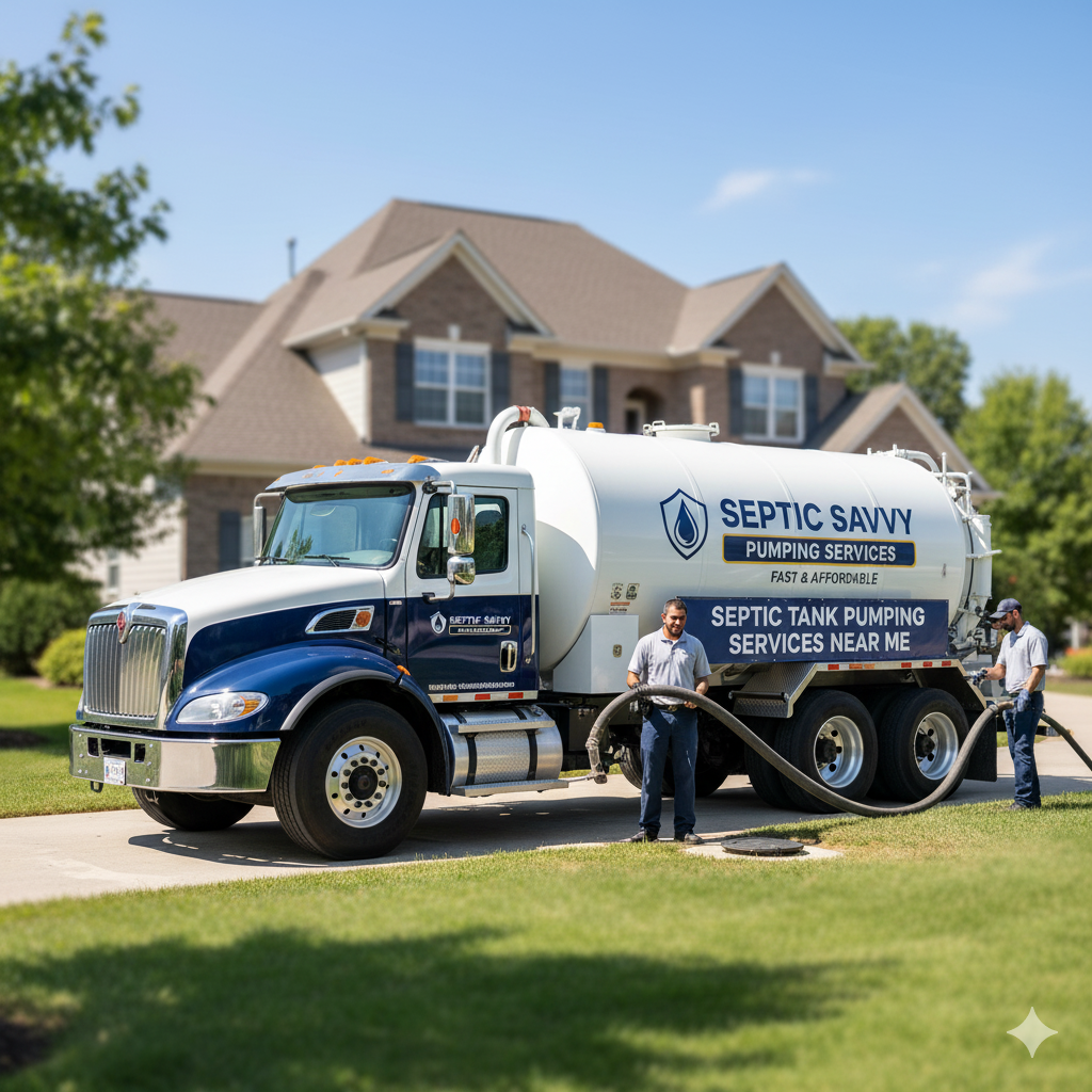 Septic Tank Pumping Services Near Me | Fast & Affordable