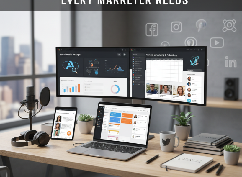 Social Media Marketing Tools Every Marketer Needs