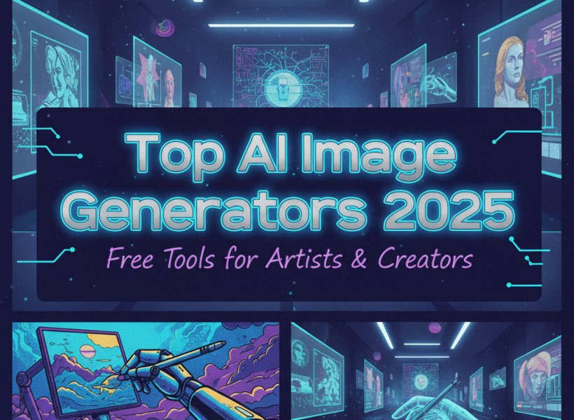 Top AI Image Generators 2025 | Free Tools for Artists & Creators