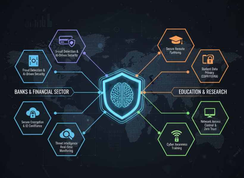Top Cybersecurity Solutions for Global Industries 2025 | Best Cybersecurity Solutions for Banks & Education