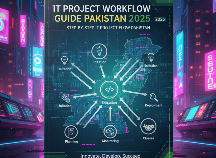 IT Project Workflow Guide Pakistan 2025 | Step-by-Step IT Project Flow Pakistan