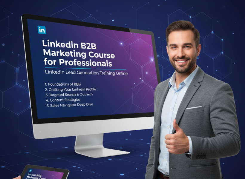 LinkedIn B2B Marketing Course for Professionals | LinkedIn Lead Generation Training Online