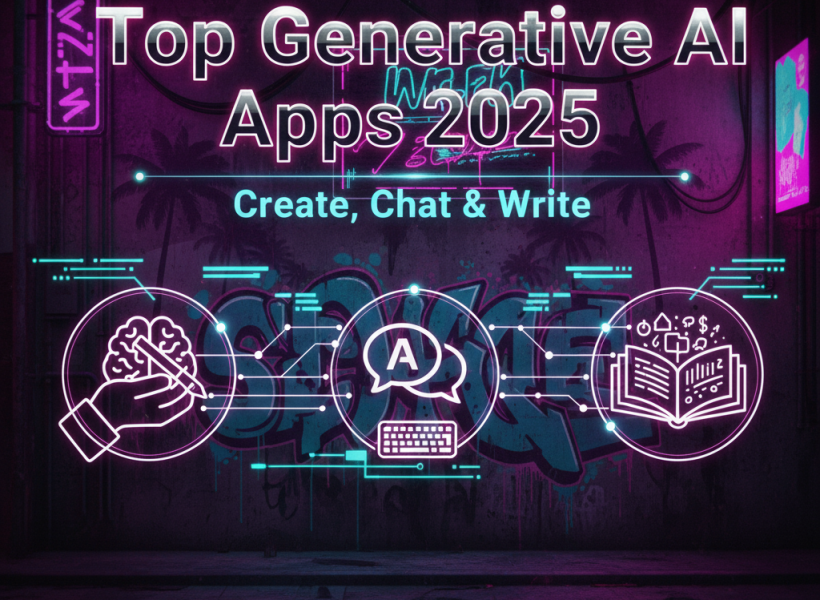 Top Generative AI Apps 2025 | Create, Chat & Write